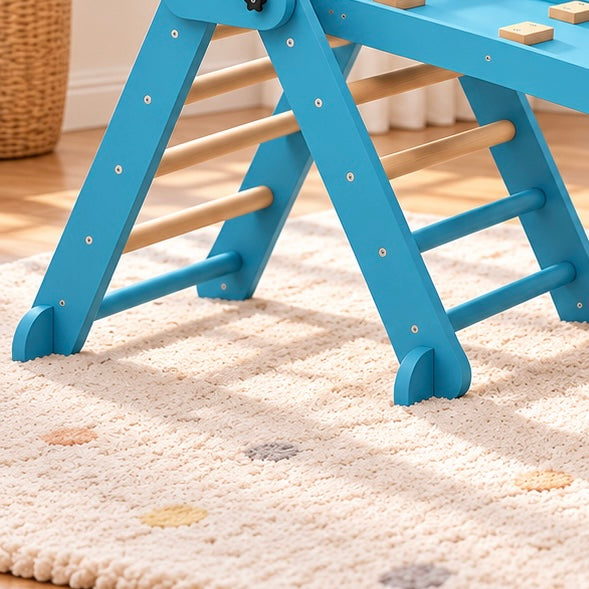 Triangle d'escalade Montessori 7-en-1 pliable, arche et rampe Hilair