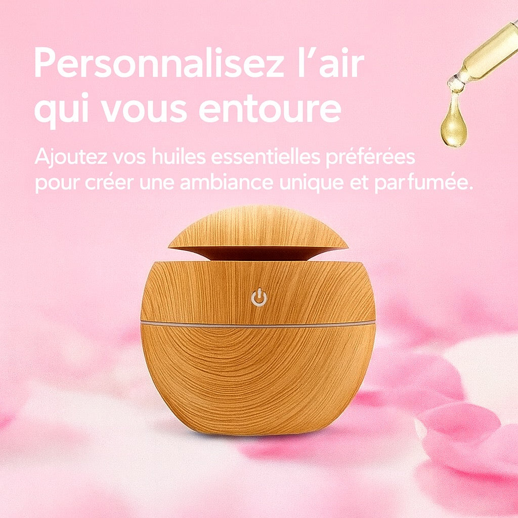 Hilair UZ – Humidificateur d’Air Naturel & Relaxant