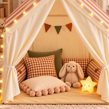 Tente de jeu Montessori pliable pour enfant, intérieur et extérieur Hilair