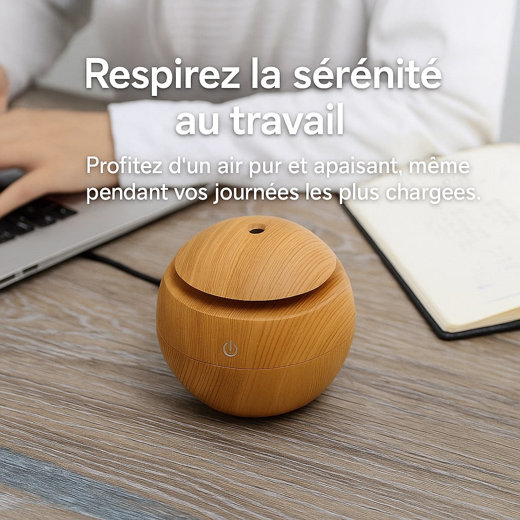 Hilair UZ – Humidificateur d’Air Naturel & Relaxant
