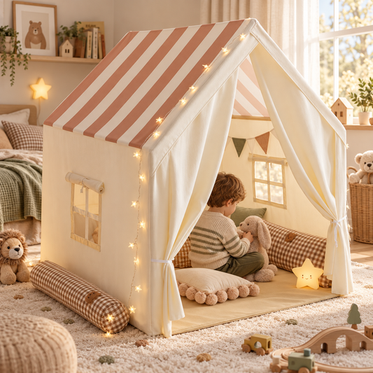 Tente de jeu pliable pour enfant, intérieur et extérieur – vue 1