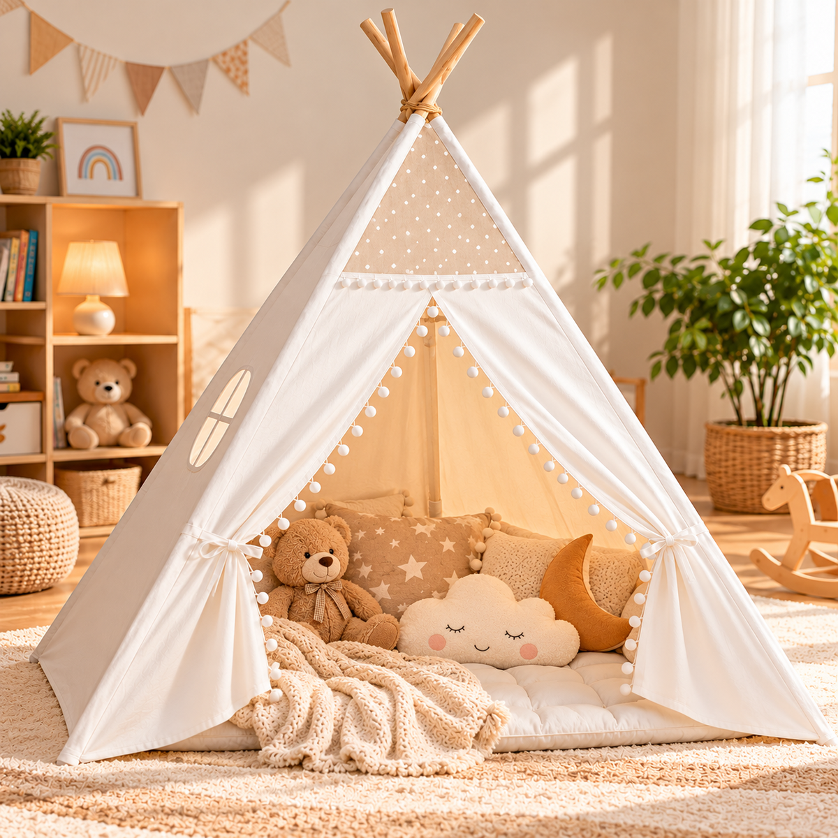 Tente enfant – vue frontale