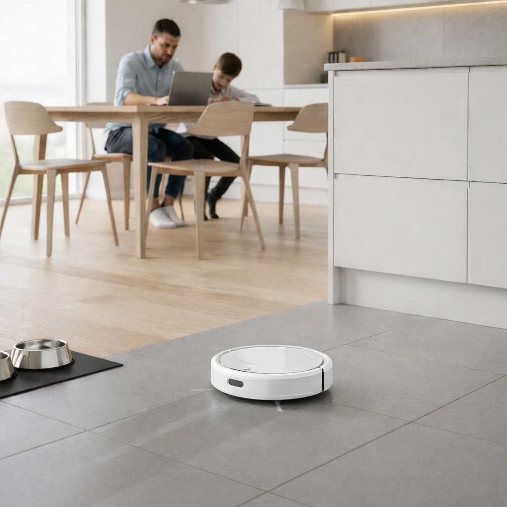 Robot Aspirateur Hilair – Nettoyage Automatique des Sols Sans Effort