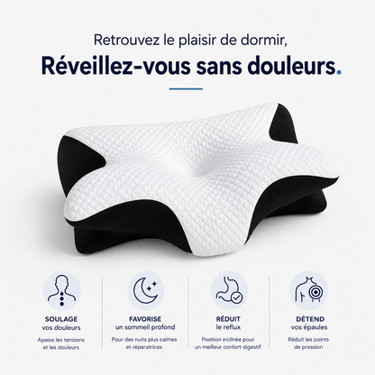 Oreiller Hilair – Réveillez-vous Sans Douleurs Cervicales Hilair