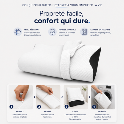 Oreiller Hilair – Réveillez-vous Sans Douleurs Cervicales Hilair