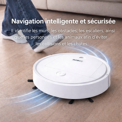 Robot Aspirateur Hilair – Nettoyage Automatique des Sols Sans Effort