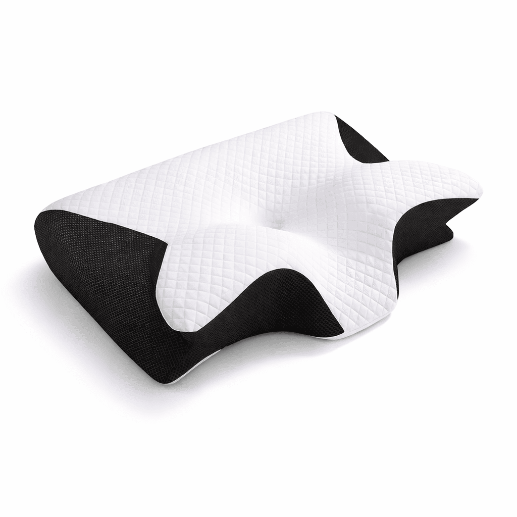 Oreiller ergonomique à mémoire de forme pour douleurs cervicales